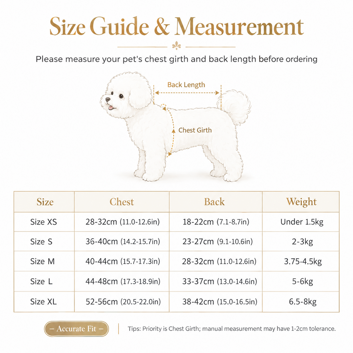 Tulle Wedding Dress Harness for Small Dogs