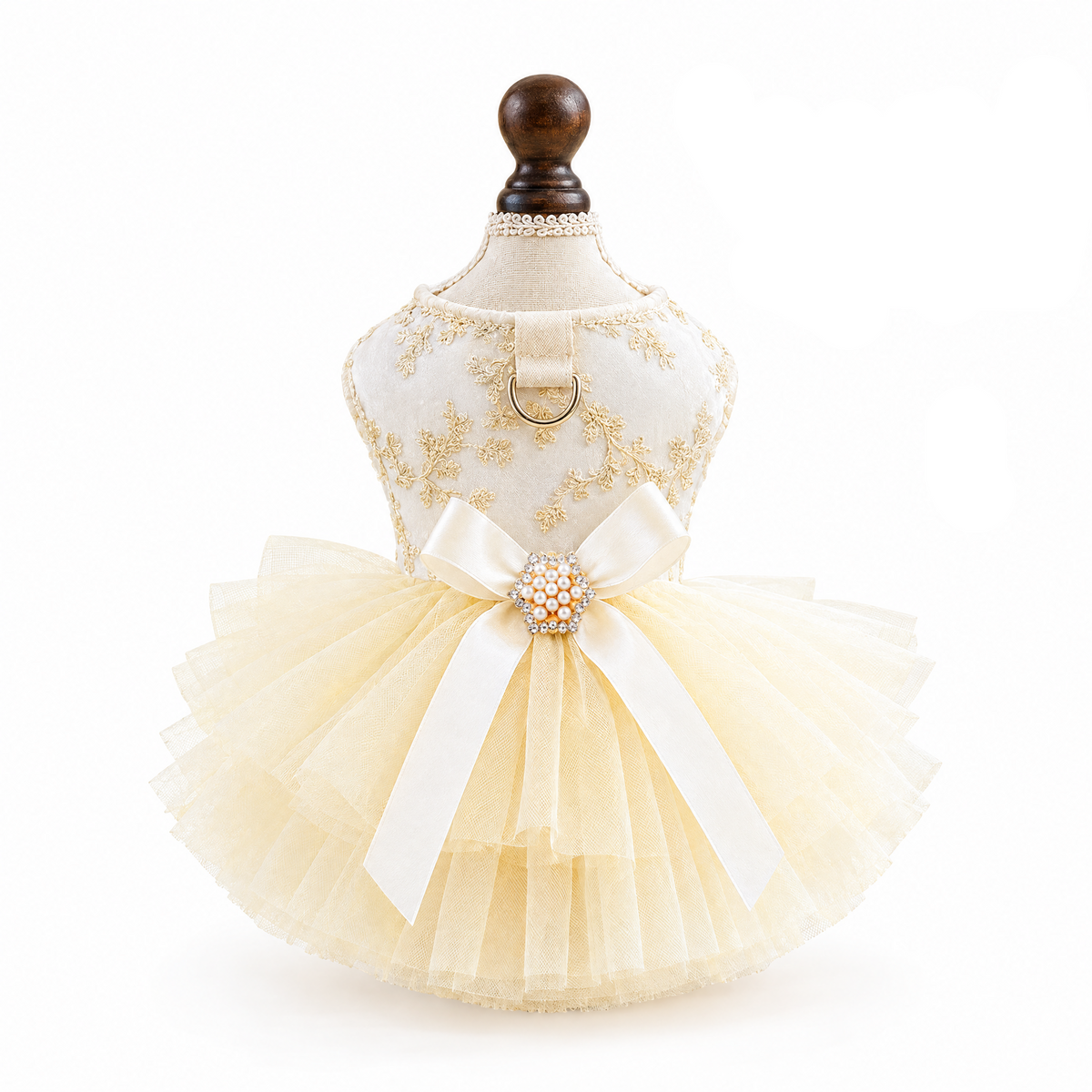 Tulle Wedding Dress Harness for Small Dogs