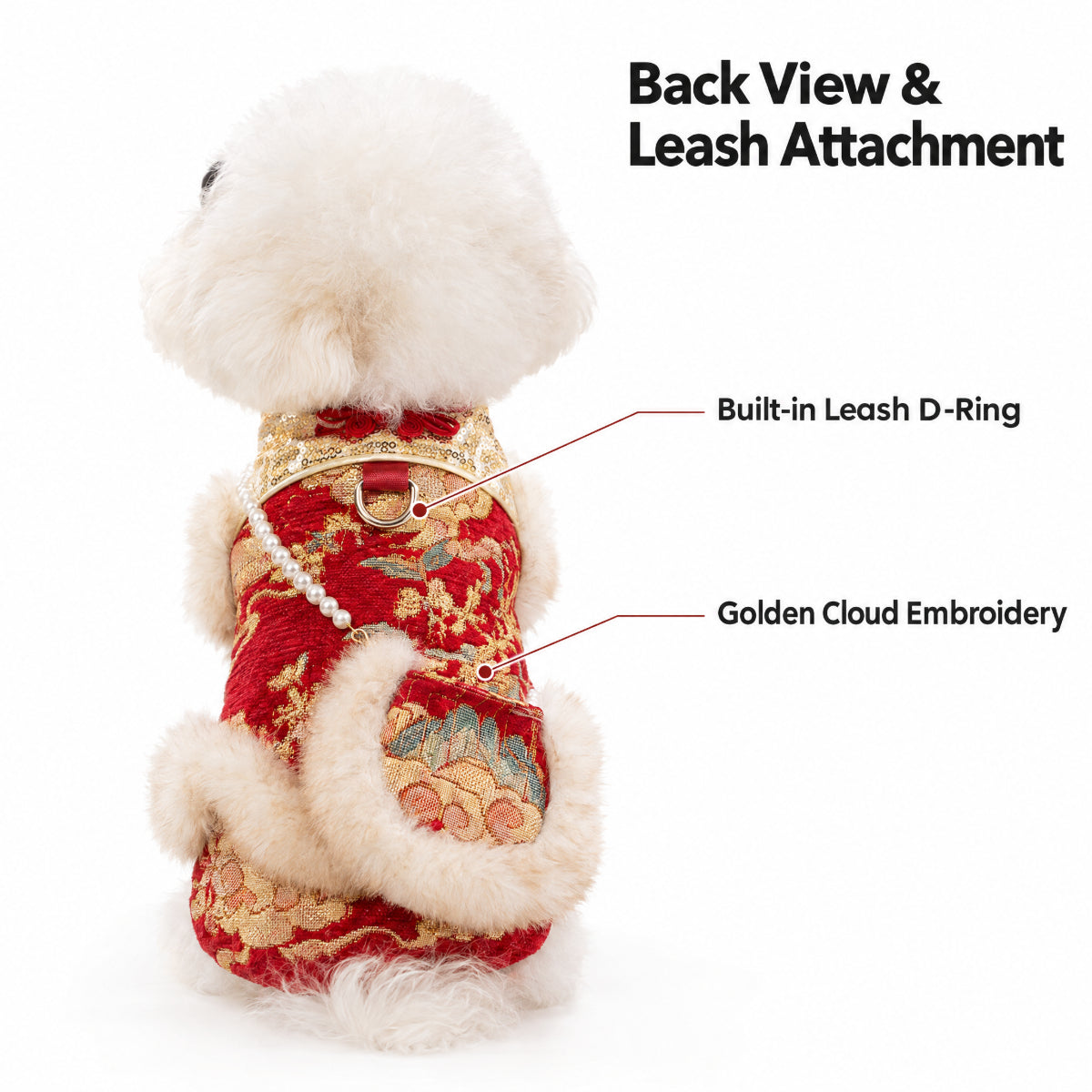 Chinese New Year Dog Vest