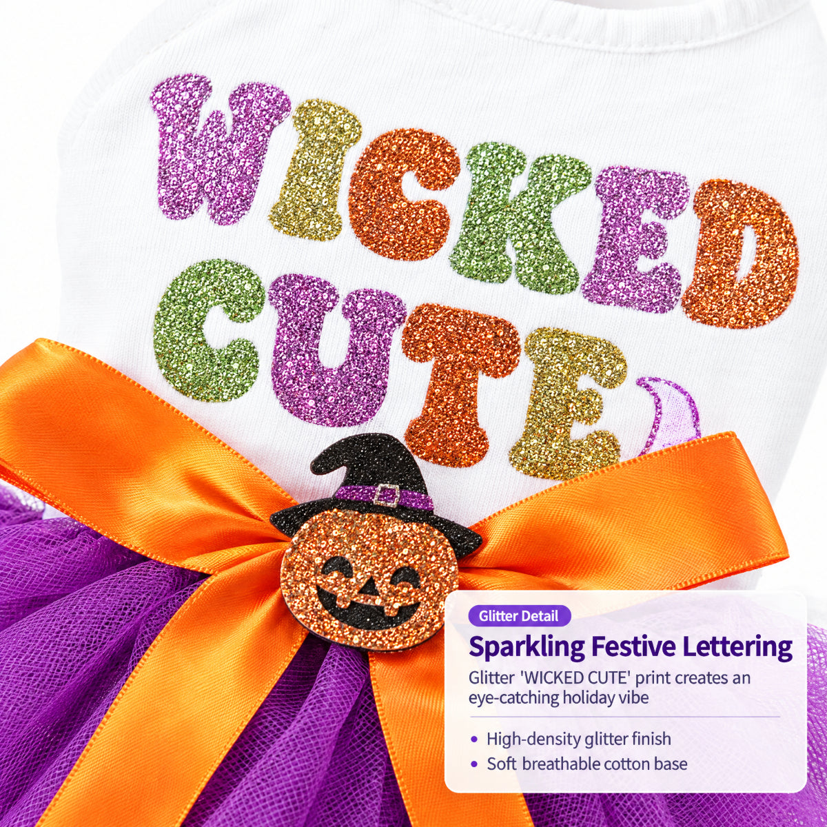 Halloween Tutu Dress for Small Dogs
