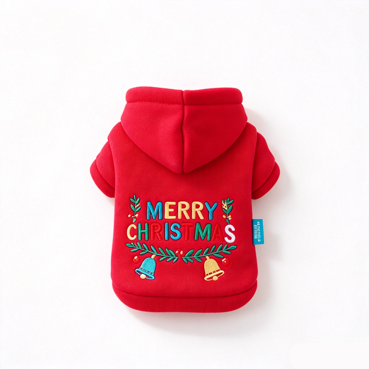 Christmas Bell Hoodie for Small Dogs