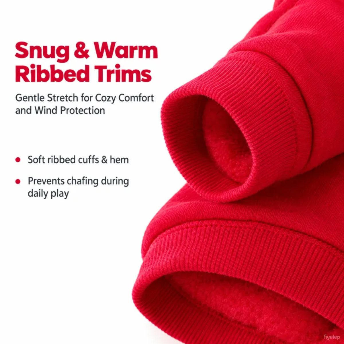 Christmas Bell Hoodie for Small Dogs
