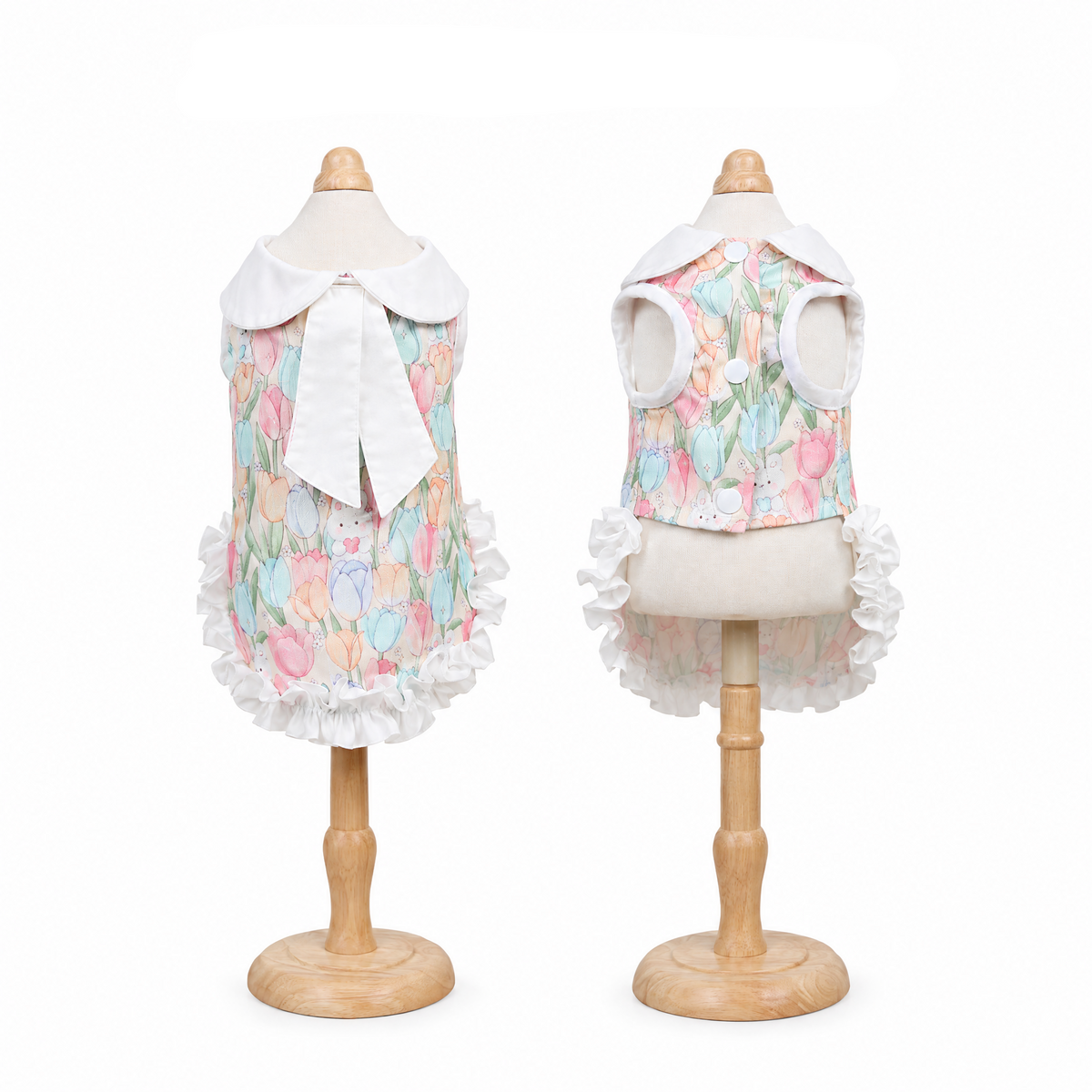 Cute Floral Dress for Small Dogs