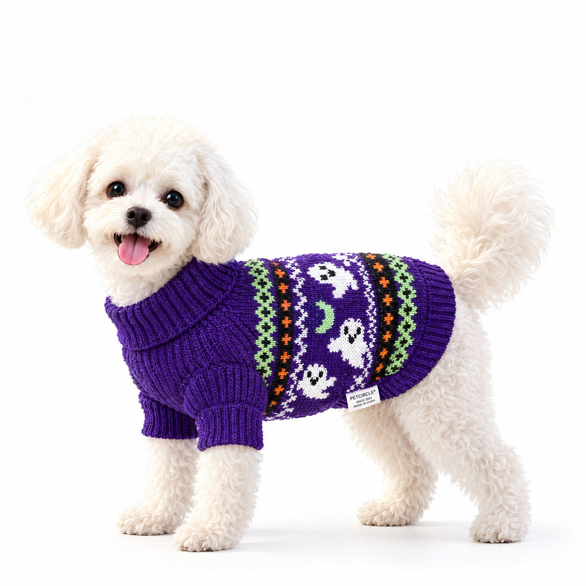 Halloween Knit Sweater for Small Dogs
