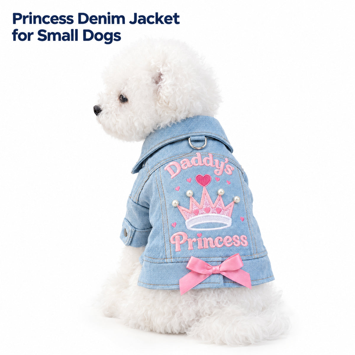 Classic Denim Outfit for Small Dogs