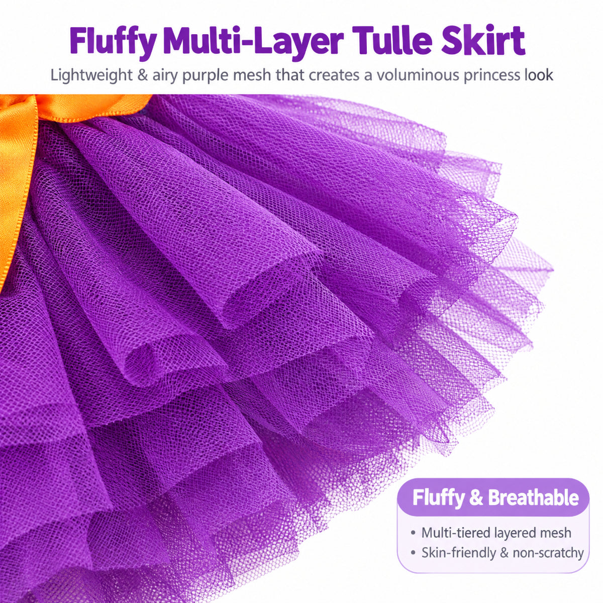 Halloween Tutu Dress for Small Dogs