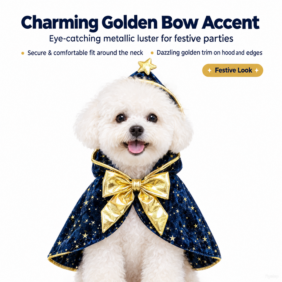 Wizard Halloween Costume for Small Dogs