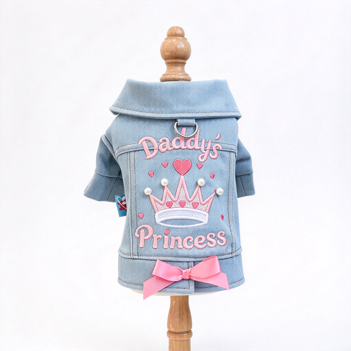 Classic Denim Outfit for Small Dogs